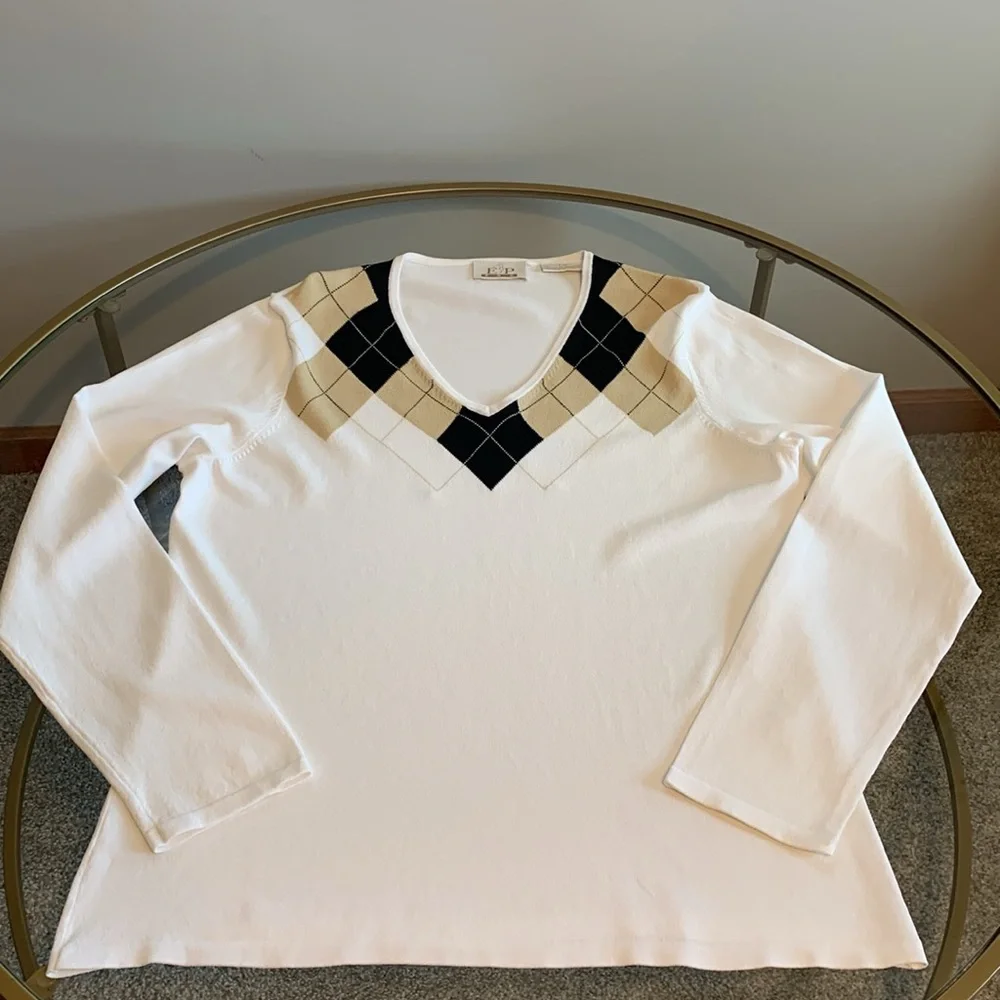 EP Pro Argyle Top - Picture 12 of 16